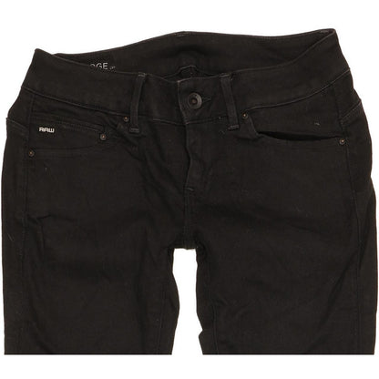 G-Star Midge Women Black Skinny Slim Stretch Jeans W28 L26