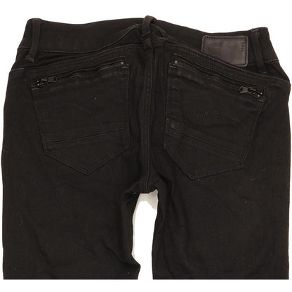 G-Star Midge Women Black Skinny Slim Stretch Jeans W28 L26