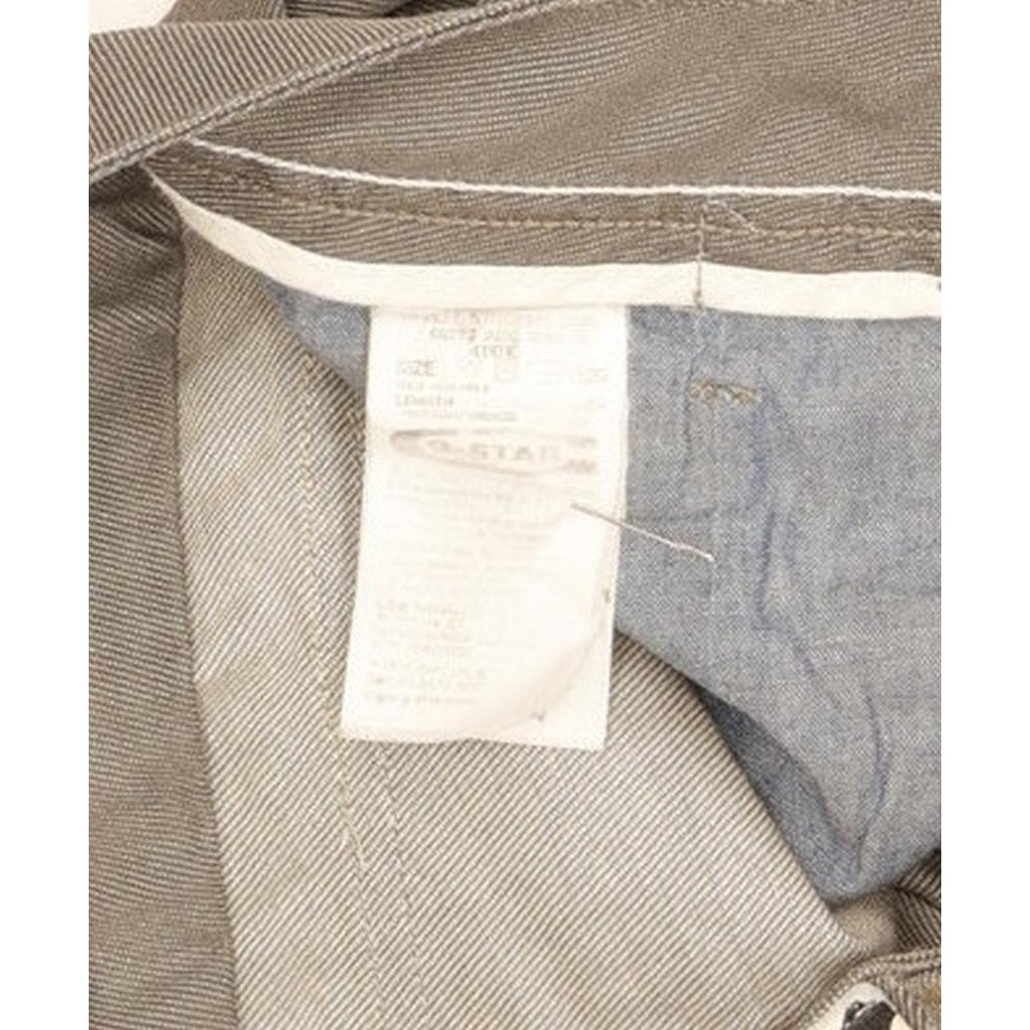 G-Star Saville Women Grey Straight Slim Stretch Jeans W29 L34