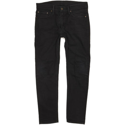 Levi's 510 Men Black Skinny Slim Jeans W32 L29