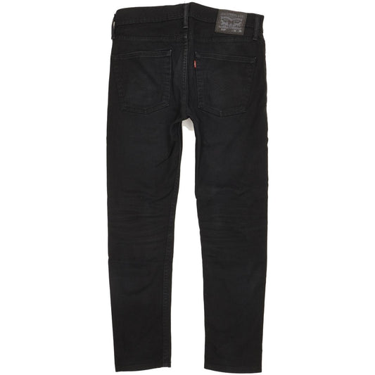 Levi's 510 Men Black Skinny Slim Jeans W32 L29