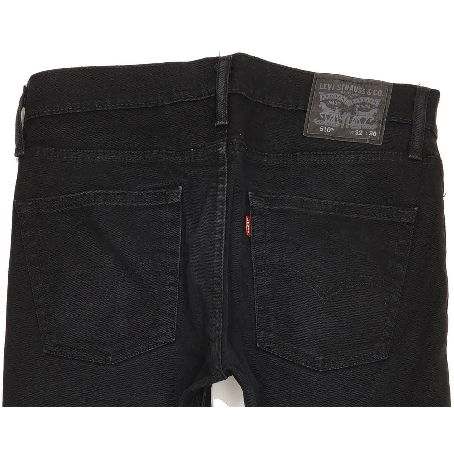 Levi's 510 Men Black Skinny Slim Jeans W32 L29