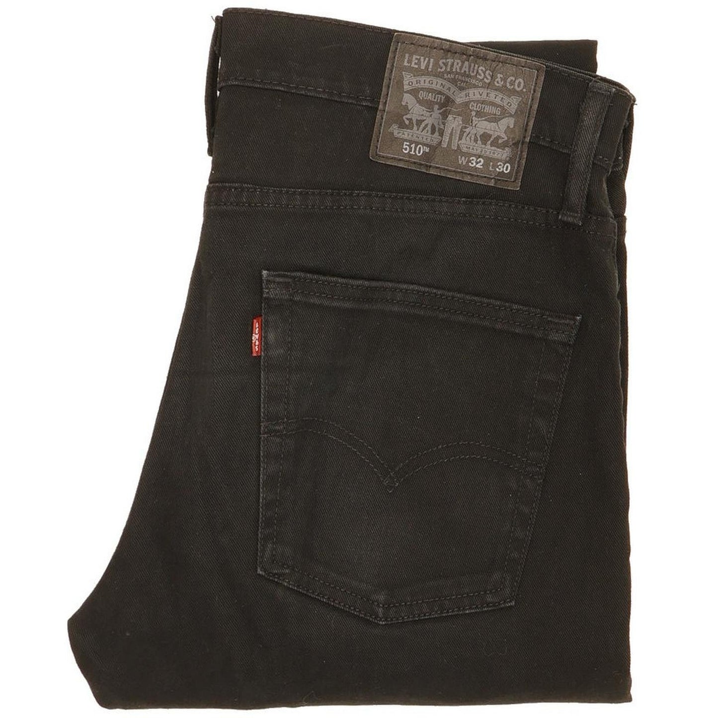 Levi's 510 Men Black Skinny Slim Jeans W32 L29