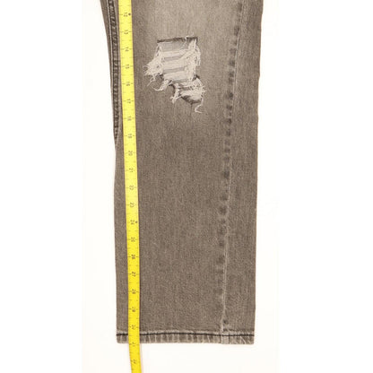 Levi's 541 Men Grey Straight Slim Stretch Jeans W30 L31