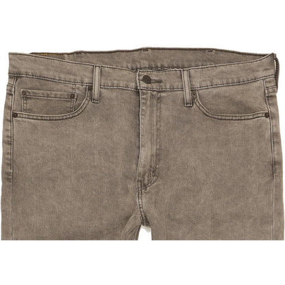 Levi's 510 Men Grey Skinny Slim Stretch Jeans W38 L31