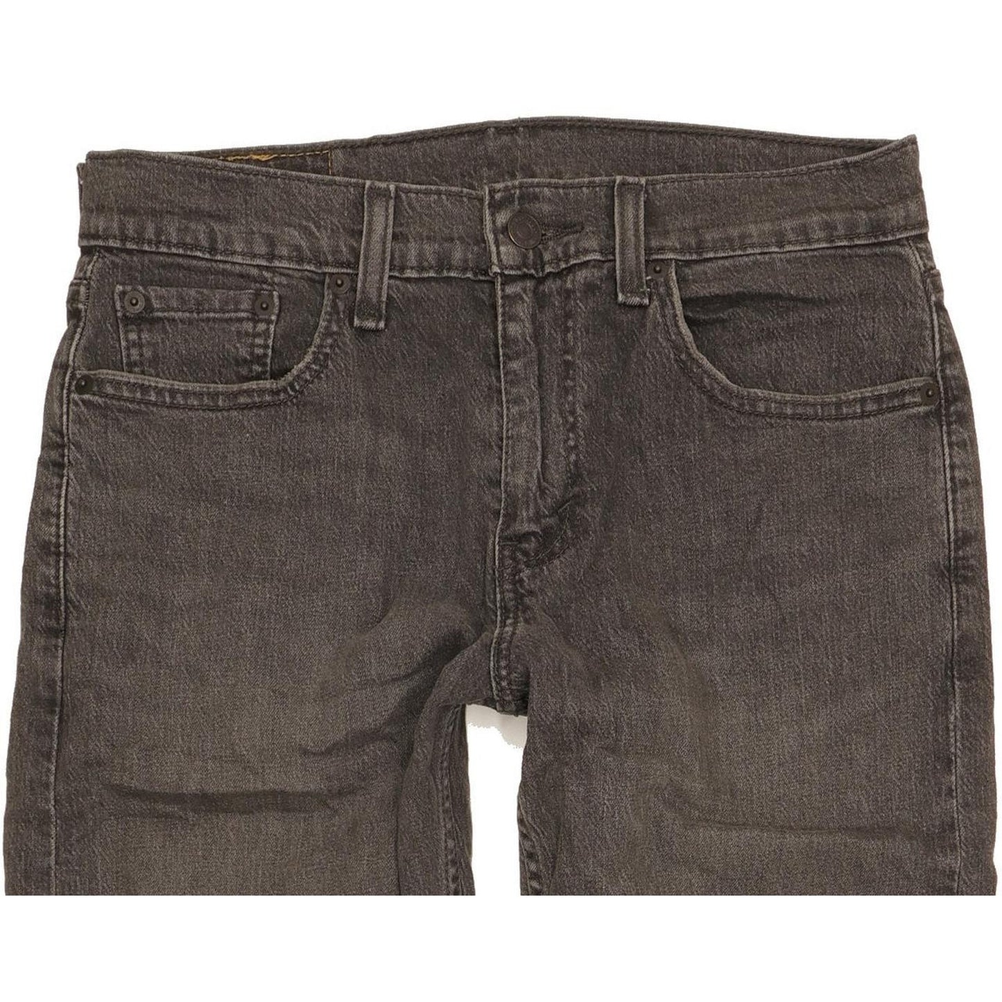 Levi's 502 Men Charcoal Tapered Regular Stretch Jeans W29 L29