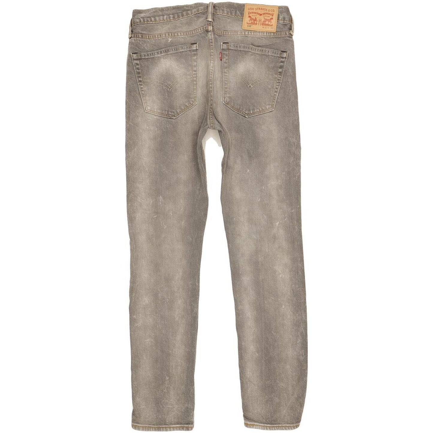 Levi's 510 Men Grey Skinny Slim Stretch Jeans W31 L31