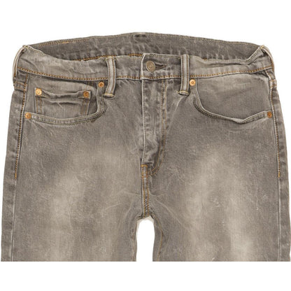 Levi's 510 Men Grey Skinny Slim Stretch Jeans W31 L31