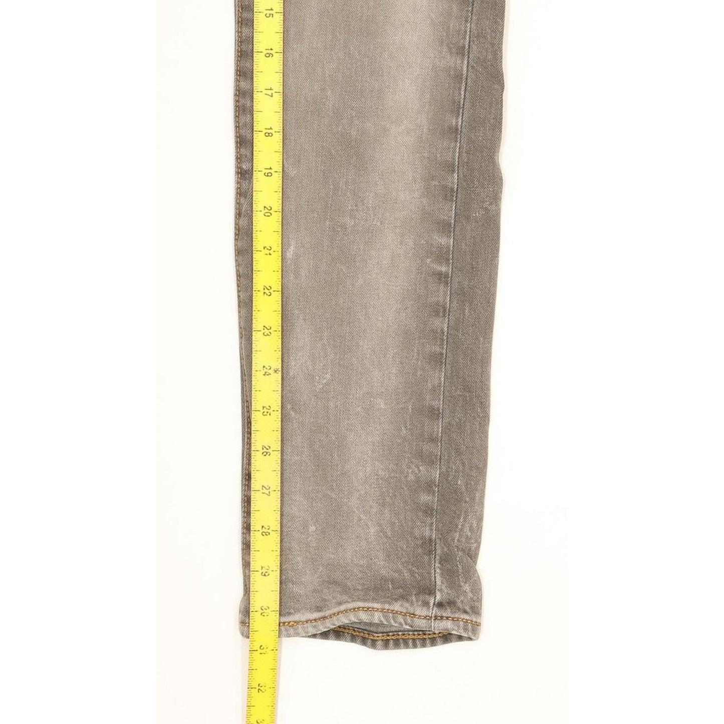 Levi's 510 Men Grey Skinny Slim Stretch Jeans W31 L31
