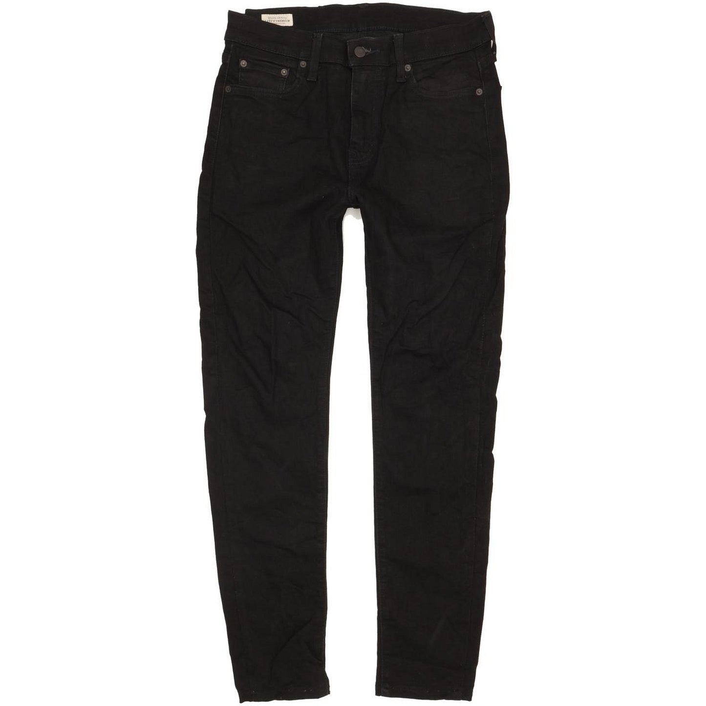 Levi's 510 Men Black Skinny Slim Stretch Jeans W30 L29