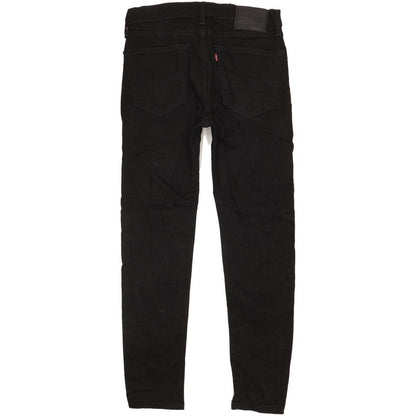 Levi's 510 Men Black Skinny Slim Stretch Jeans W30 L29