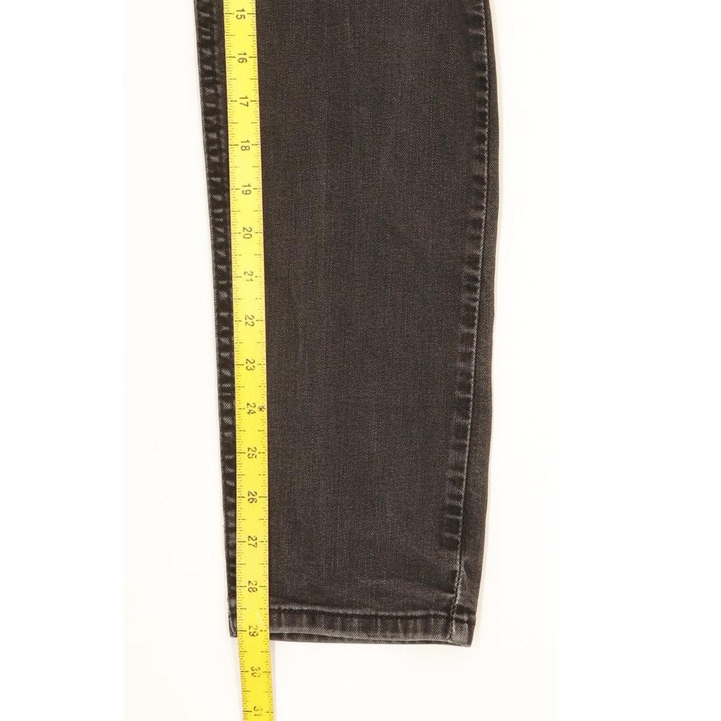 Levi's 512 Men Black Tapered Slim Stretch Jeans W32 L29