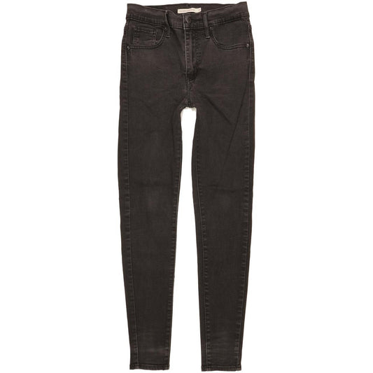 Levi's Mile Women Black Skinny Slim Jeans W26 L29
