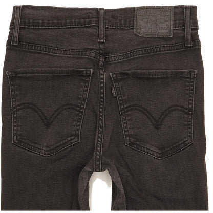 Levi's Mile Women Black Skinny Slim Jeans W26 L29