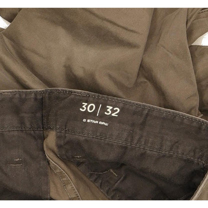 G-Star Men Khaki Tapered Slim Chino Stretch Jeans W30 L31