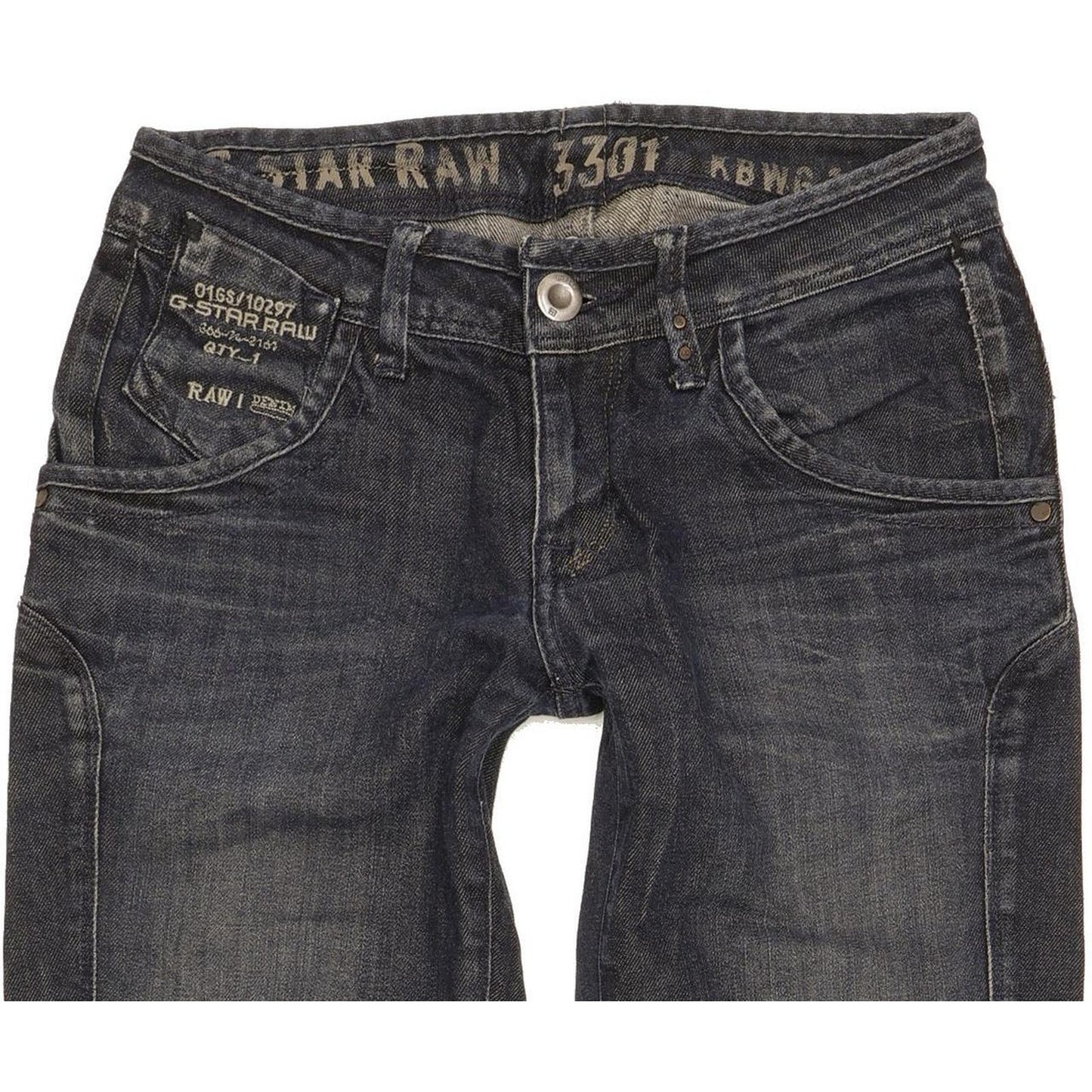 G-Star Jaxon Women Blue Skinny Slim Stretch Jeans W27 L32