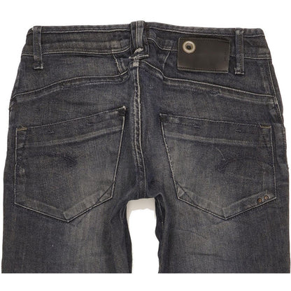 G-Star Jaxon Women Blue Skinny Slim Stretch Jeans W27 L32