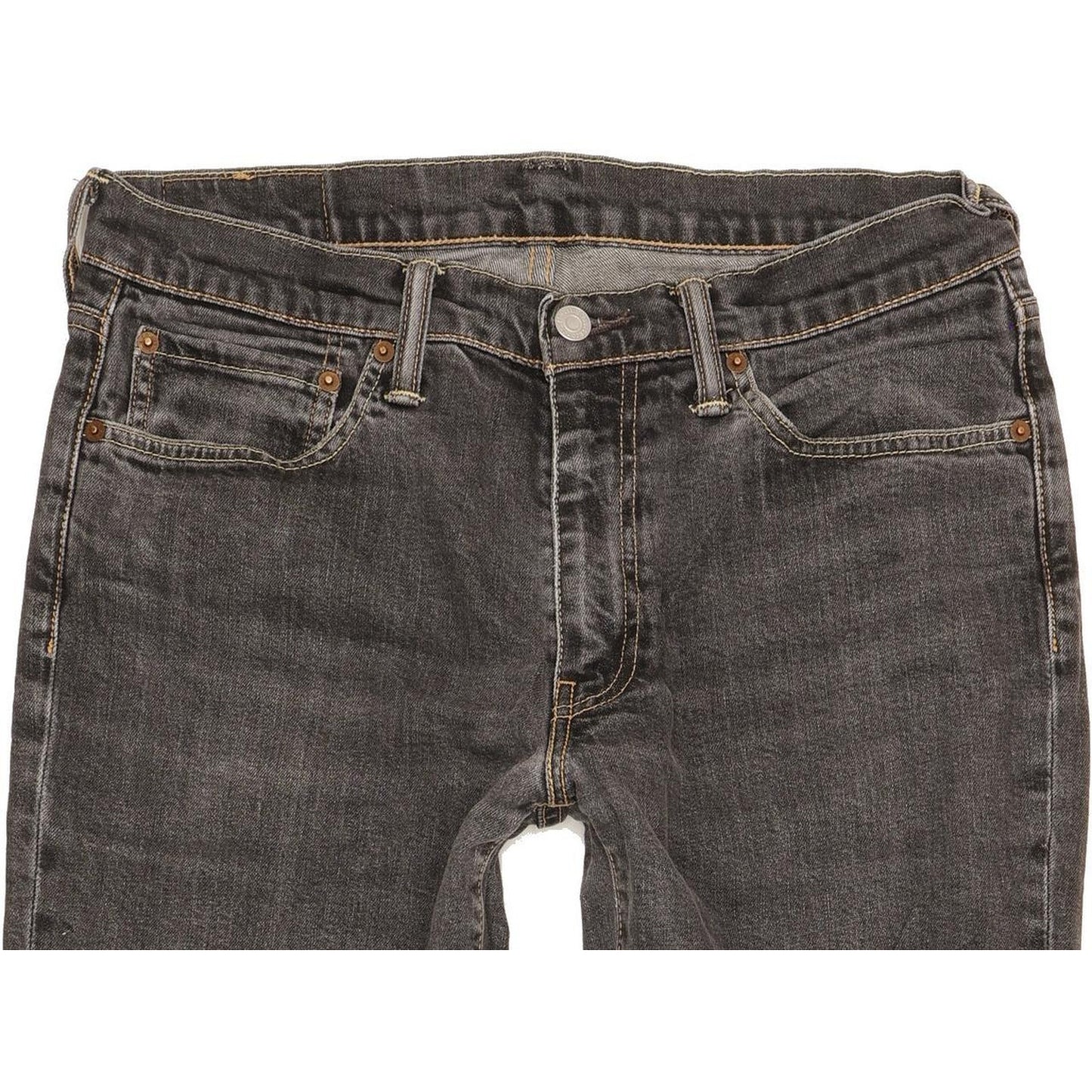 Levi's 541 Men Charcoal Straight Regular Stretch Jeans W32 L31