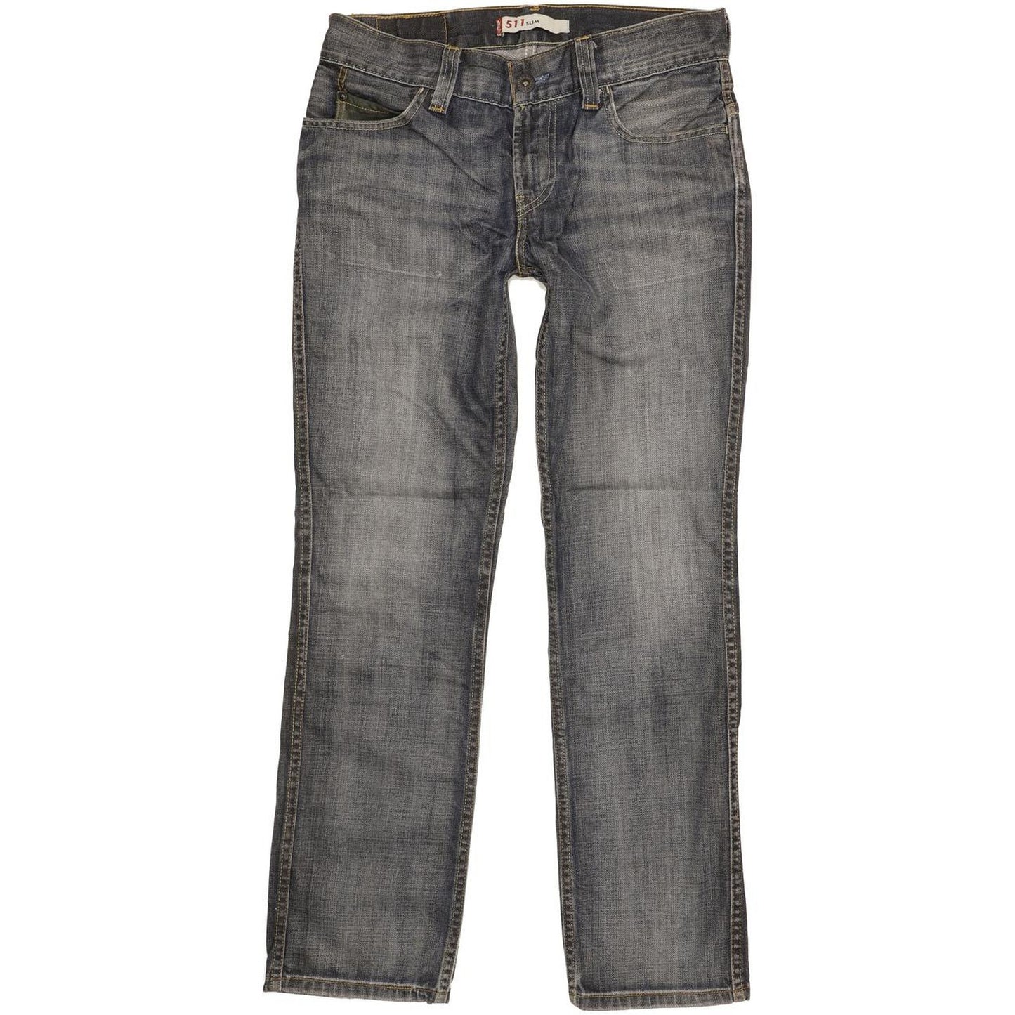 Levi's 511 Men Blue Straight Slim Jeans W33 L31