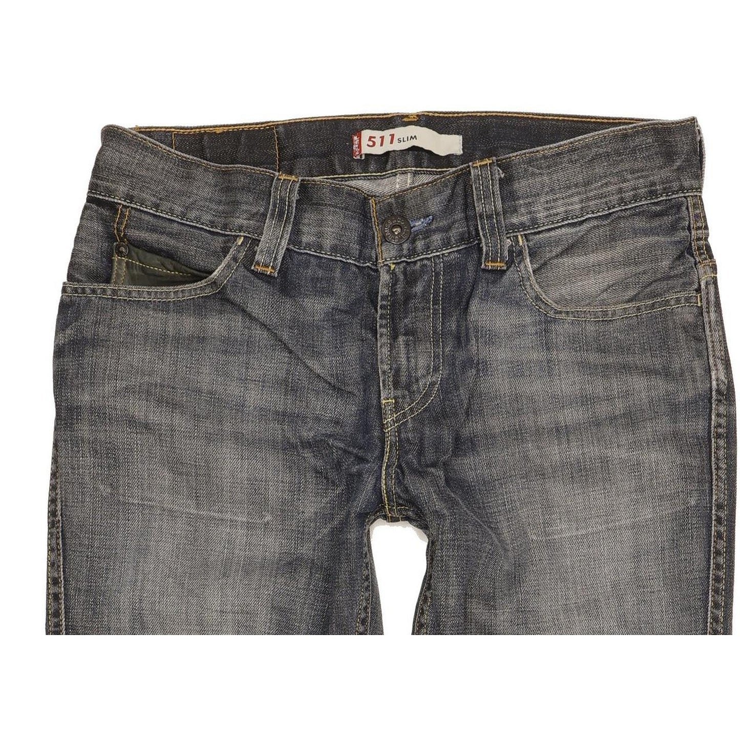 Levi's 511 Men Blue Straight Slim Jeans W33 L31