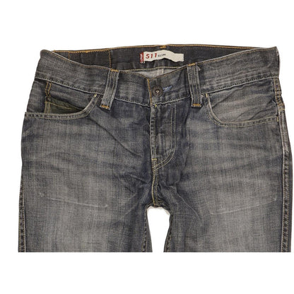 Levi's 511 Men Blue Straight Slim Jeans W33 L31