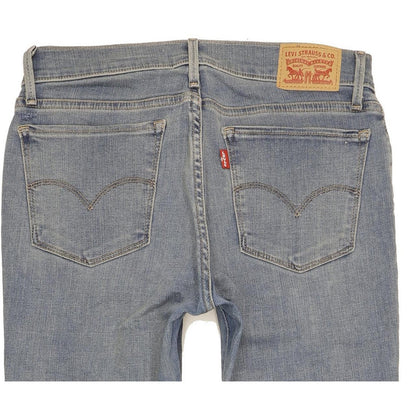 Levi's 710 Super Women Blue Skinny Slim Stretch Jeans W29 L30