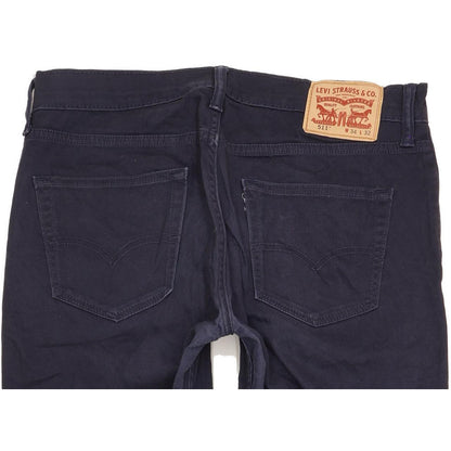Levi's 511 Men Navy Straight Slim Stretch Jeans W34 L31