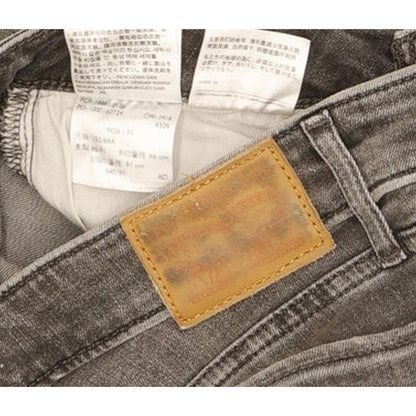 Levi's 711 Women Grey Skinny Slim Stretch Jeans W26 L30