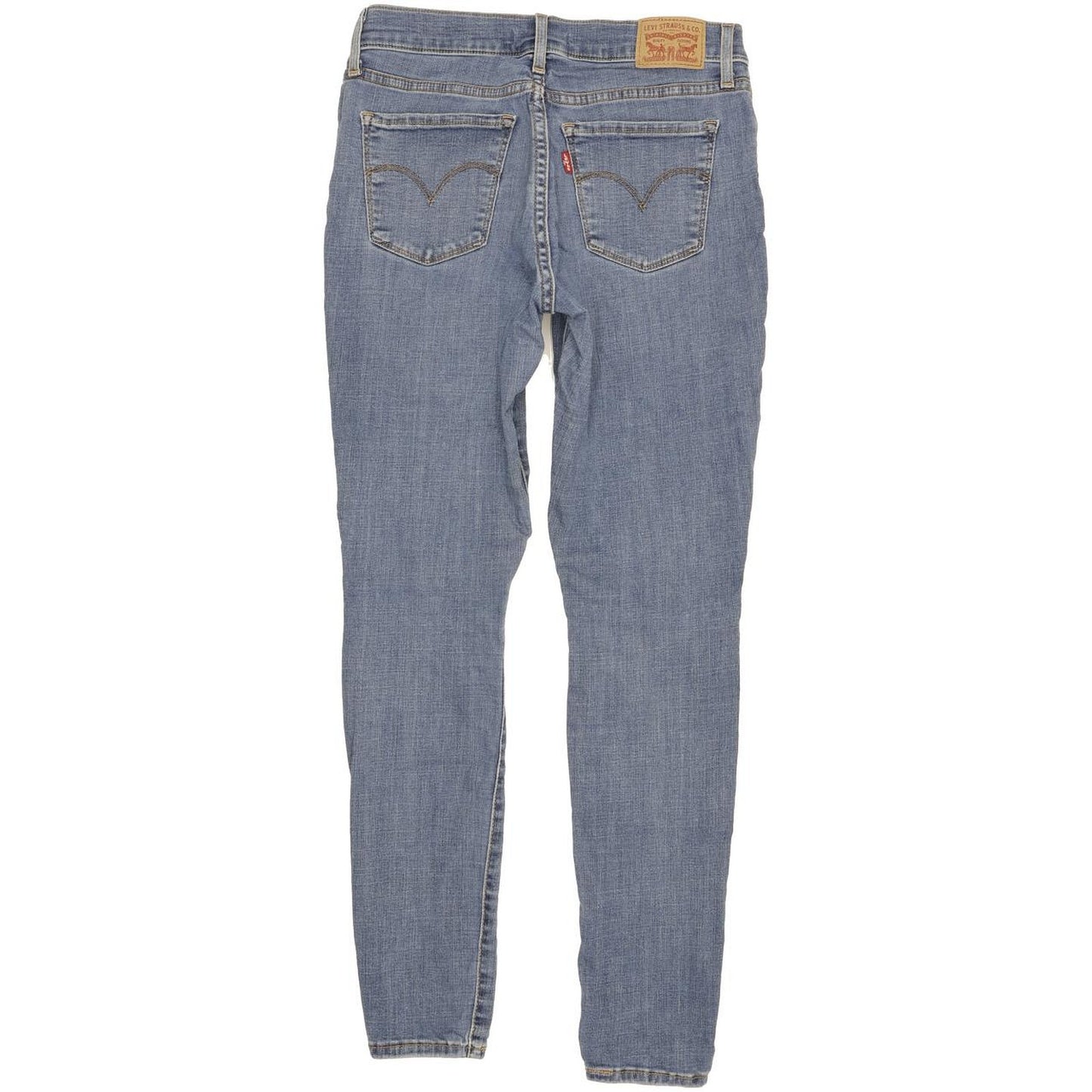 Levi's 710 Super Women Blue Skinny Slim Stretch Jeans W28 L30