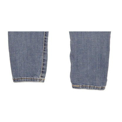 Levi's 710 Super Women Blue Skinny Slim Stretch Jeans W28 L30