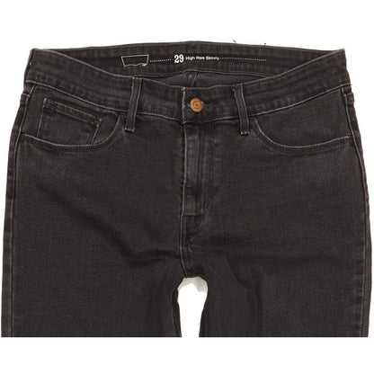 Levi's Women Black Skinny Slim Stretch Jeans W29 L31