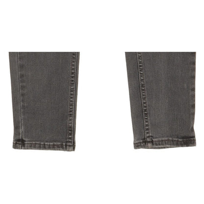 Levi's 710 Super Women Grey Skinny Slim Stretch Jeans W26 L29