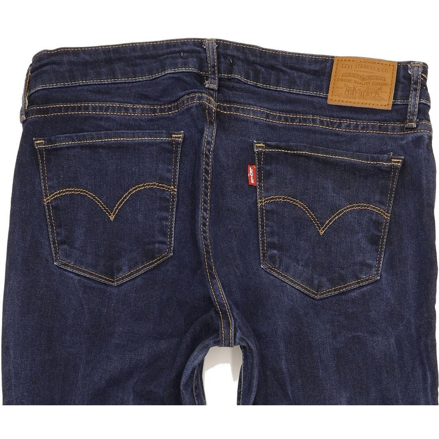 Levi's 711 Women Blue Skinny Slim Stretch Jeans W30 L28