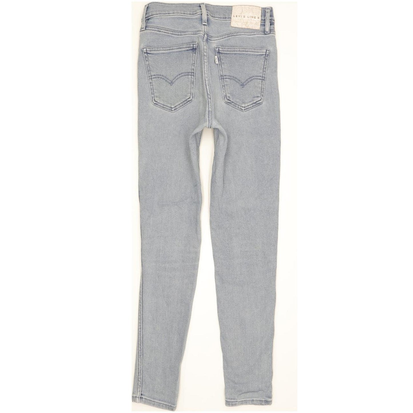 Levi's Line 8 Women Blue Skinny Slim Jeans W26 L29