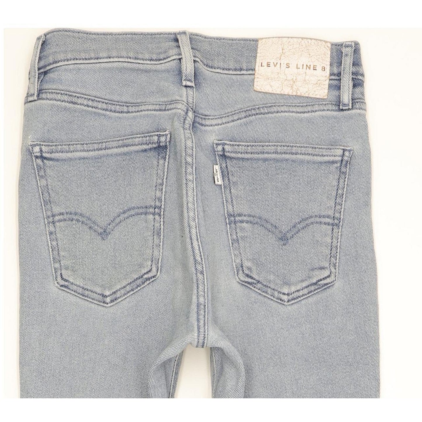 Levi's Line 8 Women Blue Skinny Slim Jeans W26 L29