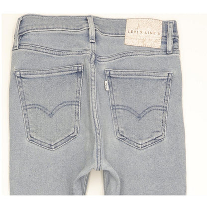Levi's Line 8 Women Blue Skinny Slim Jeans W26 L29
