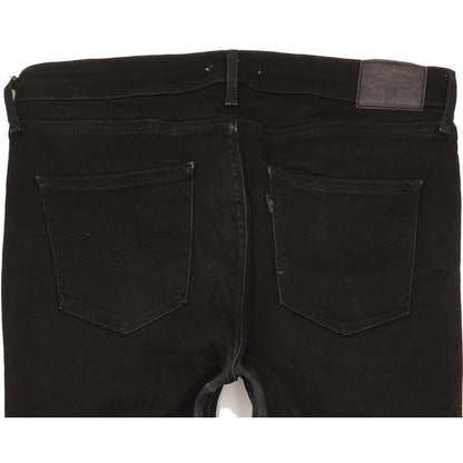 Levi's 720 Black Skinny Slim Stretch Jeans High Waisted W31 L30