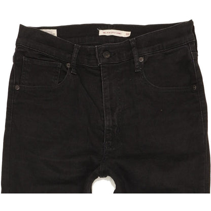 Levi's Mile Black Skinny Slim Stretch Jeans High Waisted W30 L30