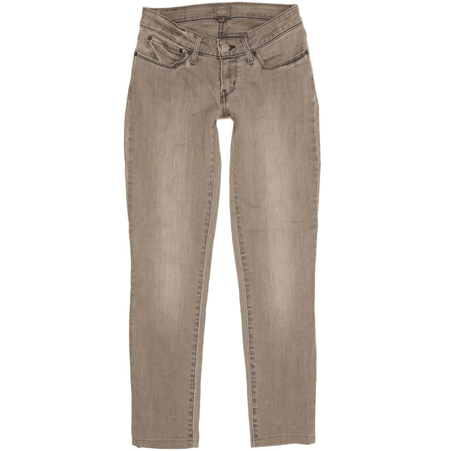 Levi's Bold Curve Women Grey Skinny Slim Stretch Jeans W28 L28