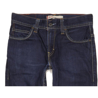Levi's 511 Men Blue Straight Slim Jeans W32 L31
