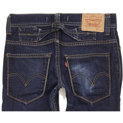 Levi's 511 Men Blue Straight Slim Jeans W32 L31