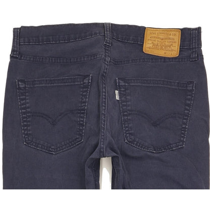 Levi's 511 Men Navy Straight Slim Stretch Jeans W32 L31