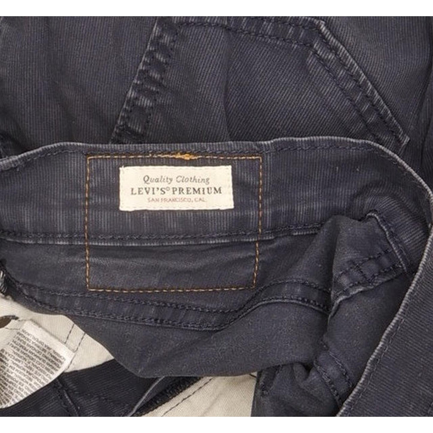 Levi's 511 Men Navy Straight Slim Stretch Jeans W32 L31