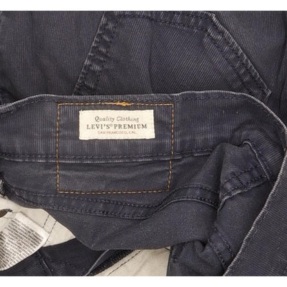 Levi's 511 Men Navy Straight Slim Stretch Jeans W32 L31