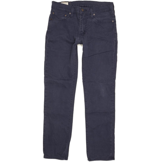 Levi's 511 Men Navy Straight Slim Stretch Jeans W32 L31