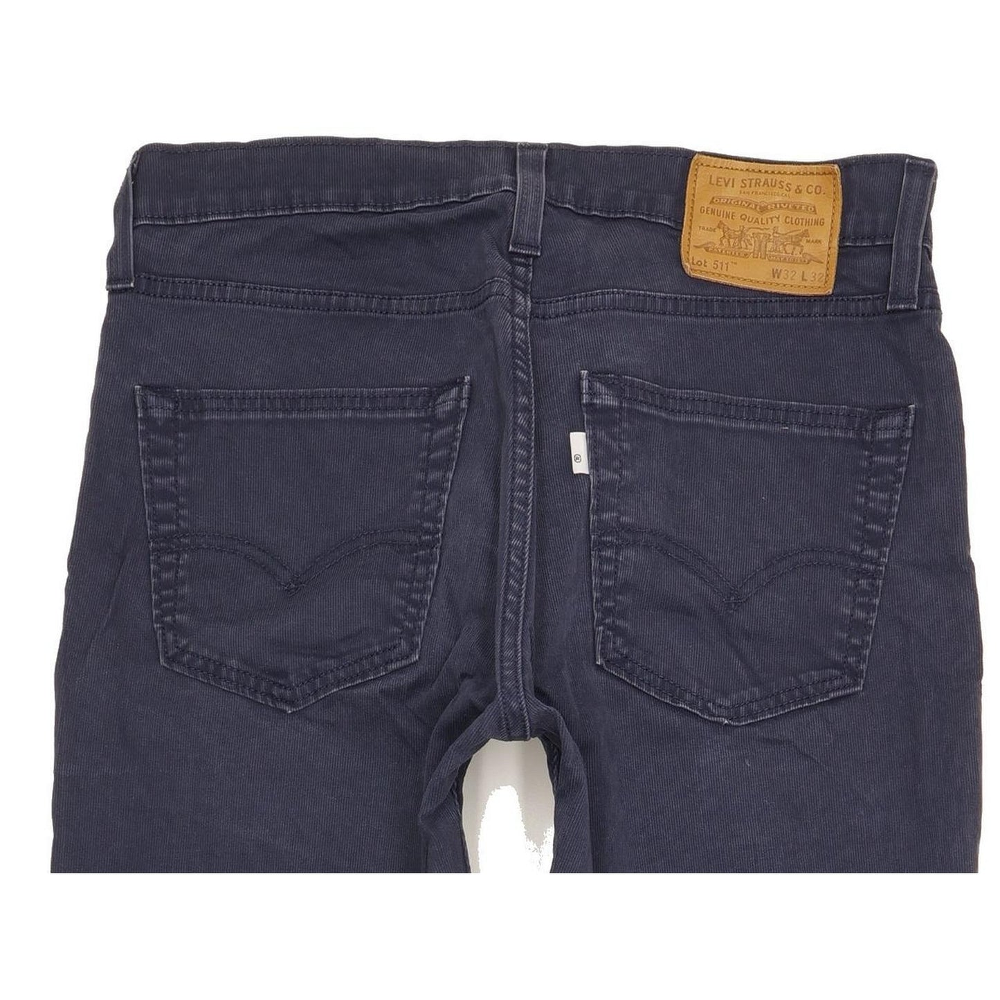 Levi's 511 Men Navy Straight Slim Stretch Jeans W32 L31