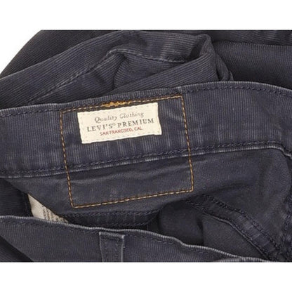 Levi's 511 Men Navy Straight Slim Stretch Jeans W32 L31