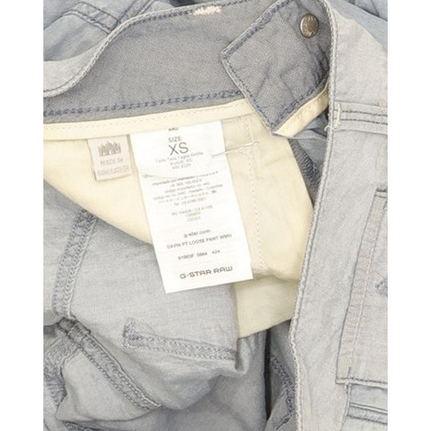 G-Star Davin Blue Tapered Loose Jeans High Waisted W28 L30