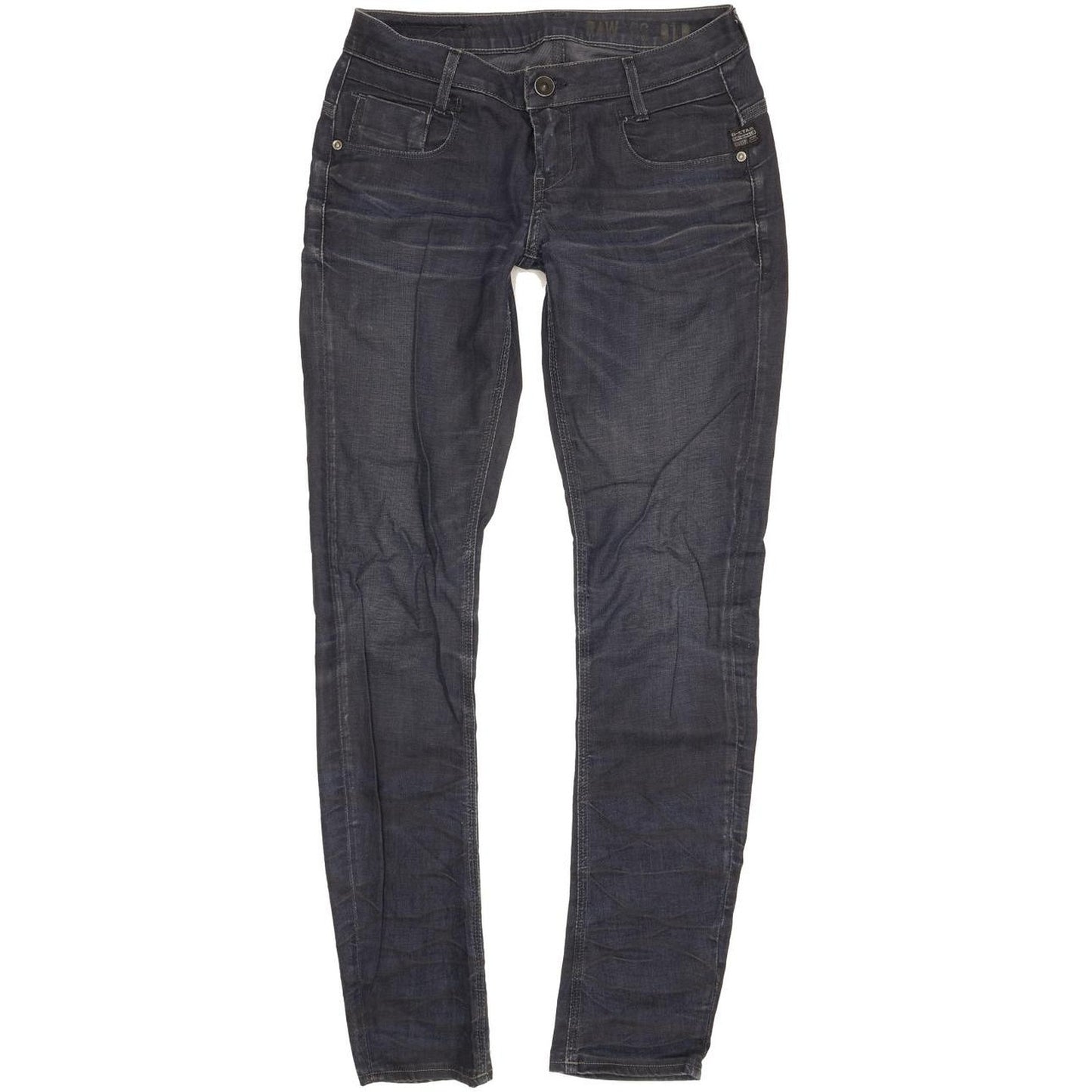 G-Star New Radar Women Blue Skinny Slim Stretch Jeans W27 L31