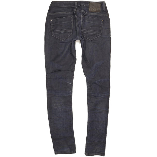 G-Star New Radar Women Blue Skinny Slim Stretch Jeans W27 L31